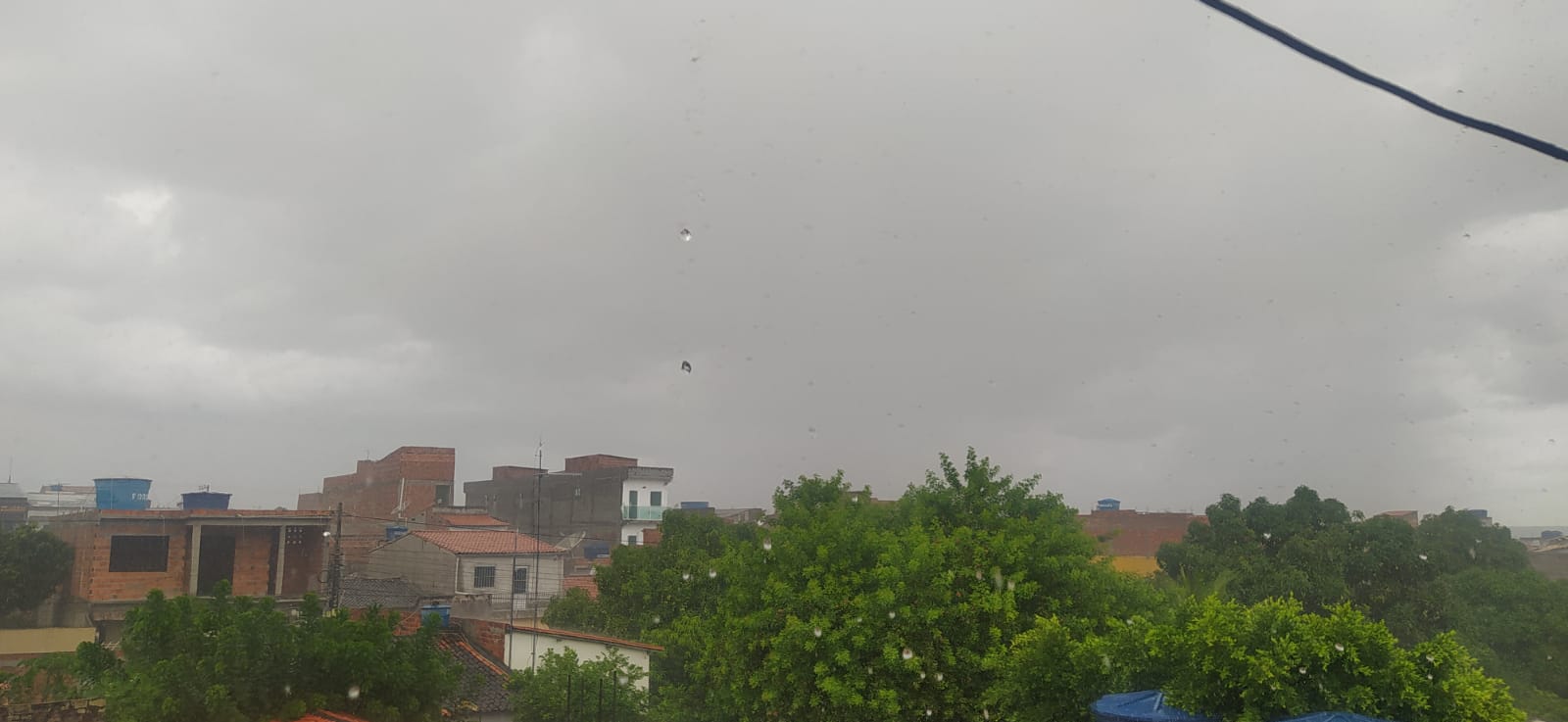 Segunda-feira com chuva em Araci; semana segue com previsão de chuva com trovoada segundo climatempo