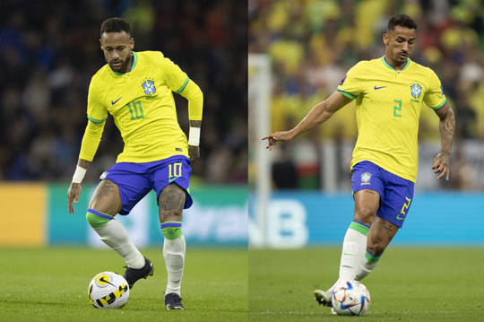 Neymar e Danilo podem jogar pelo Brasil contra Coreia? Fisioterapeuta  analisa imagens da CBF - Copa do Mundo - Diário do Nordeste